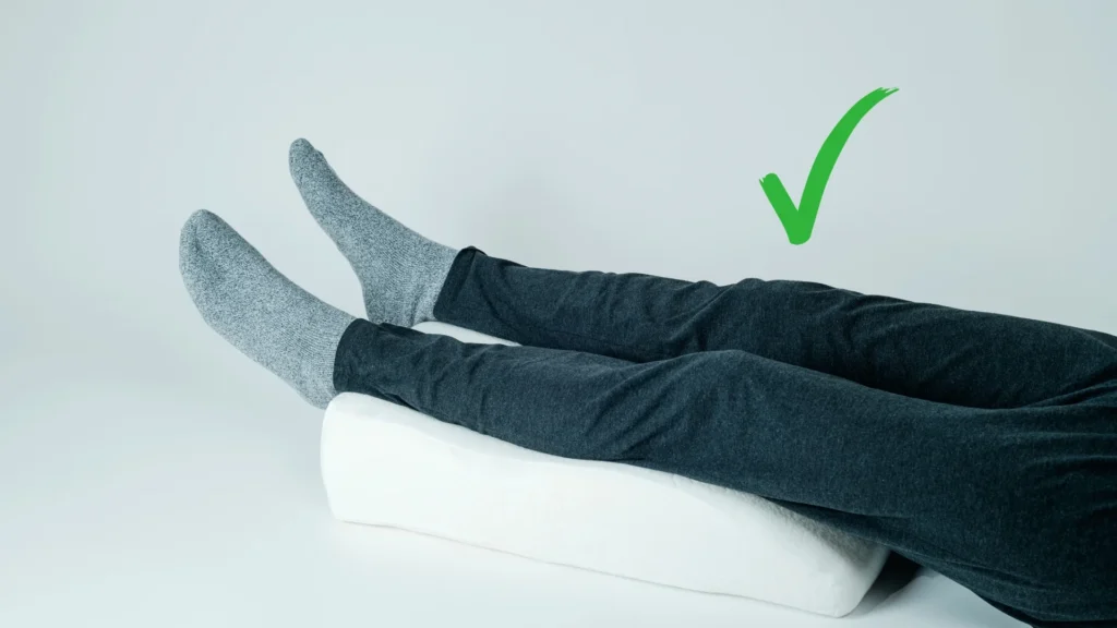 Best Sleeping Position for Peripheral Artery Disease - Elevated Legs Position