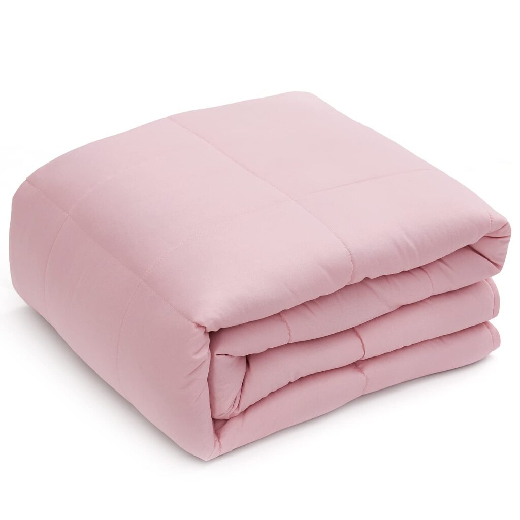 Zonli Weighted Blanket Pink